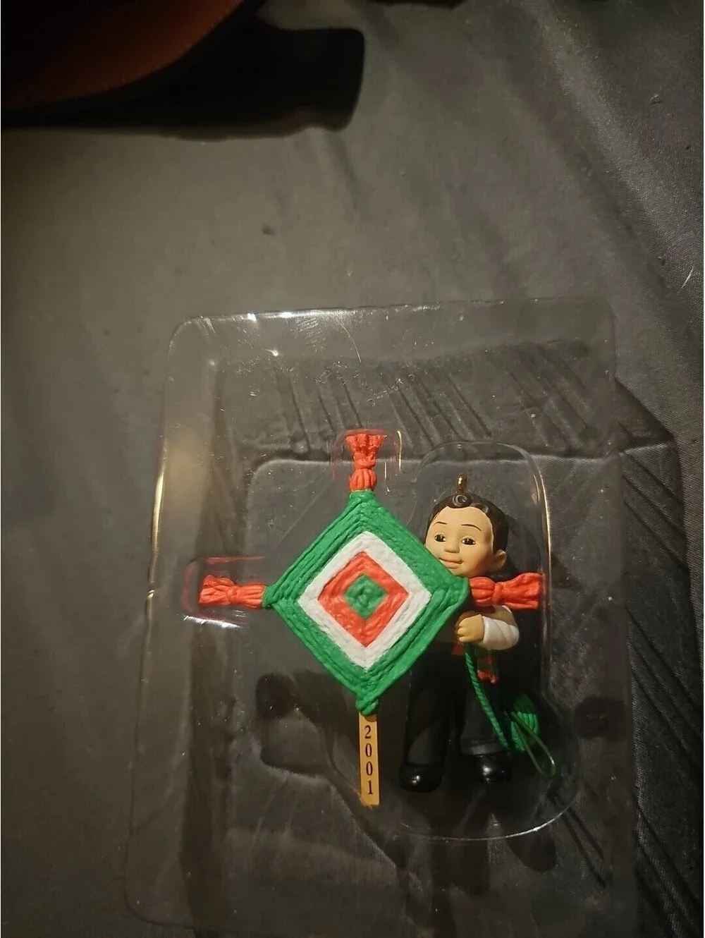 EYE OF GOD Feliz Navidad Hallmark Christmas Keepsake Ornament 2001 Boxed Holiday